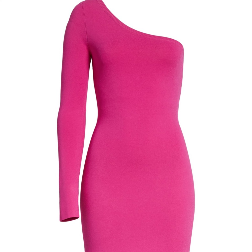 Diane von furstenberg one shoulder dress